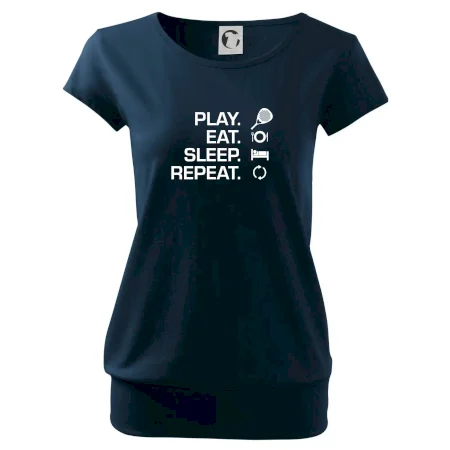 Play eat sleep repeat padel