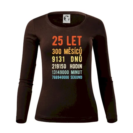 Narozeniny 25 přepočet času
