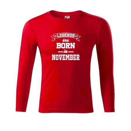 Legends are born in November