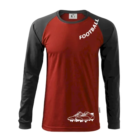 FOOTBALL nápis šikmo