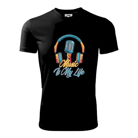 Music is my life sluchátka