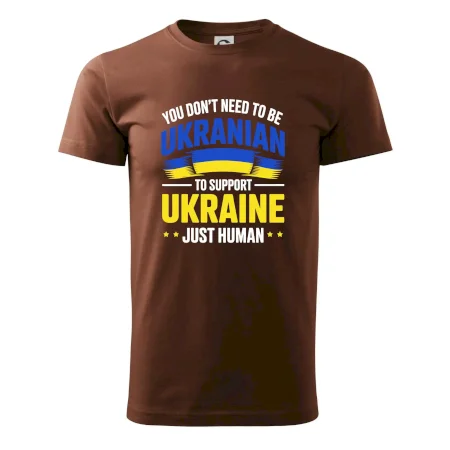 You don't need to be Ukrainian to support Ukraine just human