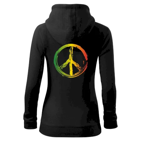 Peace symbol paint