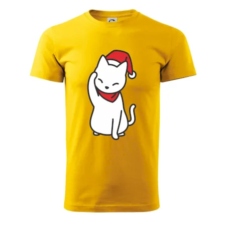 Vánoční kočka mávající