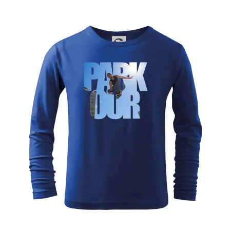 Parkour nápis nebe