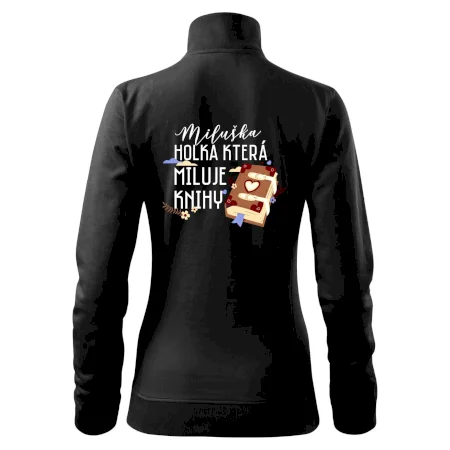Kniha - Holka, která miluje knihy -  Vaše jméno