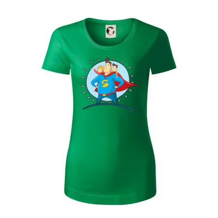 Táta superman - holka a kluk