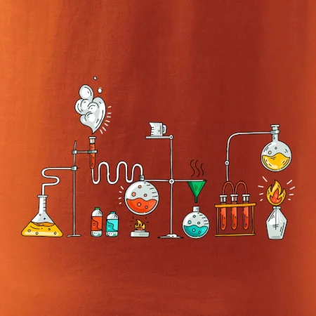 Chemická aparatura barevná
