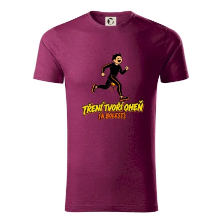 Běžecké tření tvoří oheň
