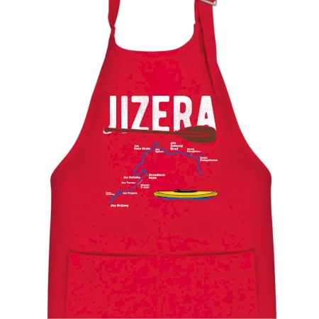 Mapa řeky Jizery