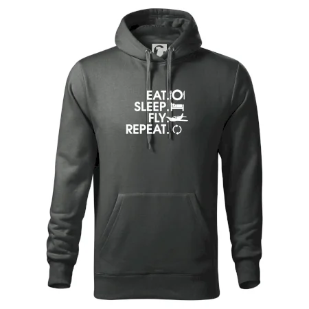 Eat sleep fly repeat