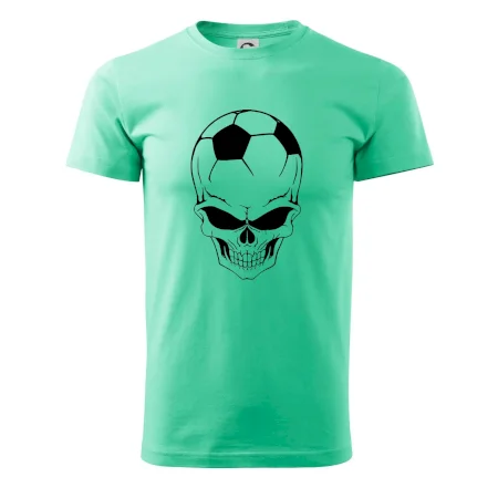 Fotbal lebka míč