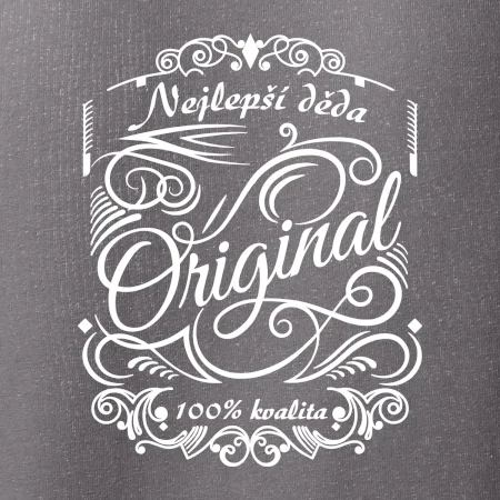 Vintage nejlepší deda 100% kvalita