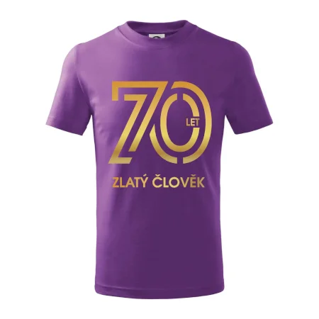 70 let zlatý člověk