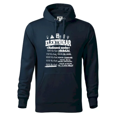Elektrikář hodinová sazba