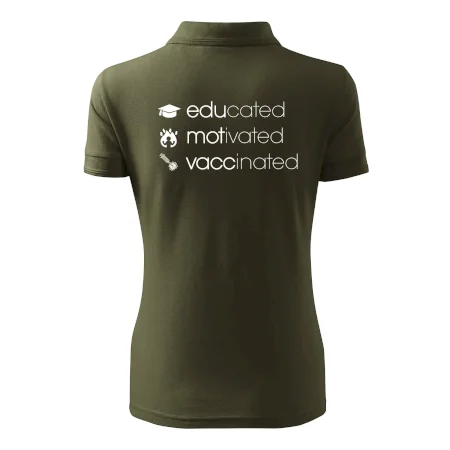 Educated motivated vaccinated