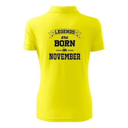 Legends are born in November