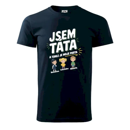 Jsem táta a tohle je moje parta  (obrázky a jména dětí)