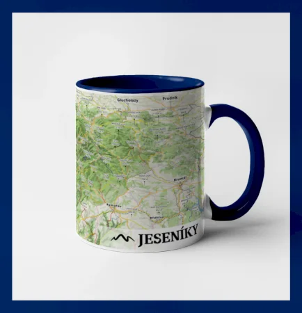 Hrnek - Jeseníky mapa
