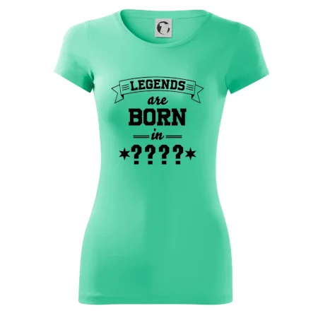 Legends are born in vlastní ročník