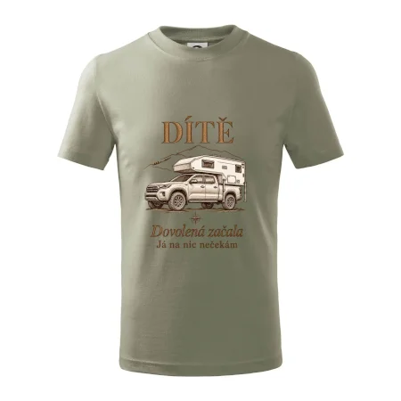 Dítě dovolená začala já na nic nečekám obytný pick-up