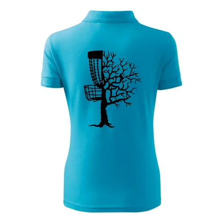 Disc golf pozor strom