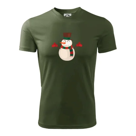 Vánoční sněhulák