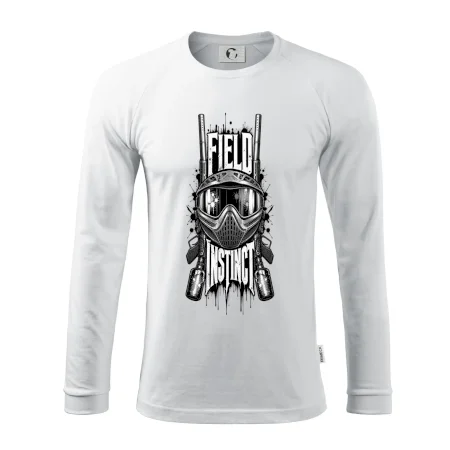 Černobílá maska field instinct paintball