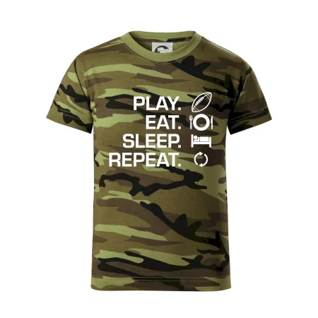 Play Eat Sleep Repeat americký fotbal
