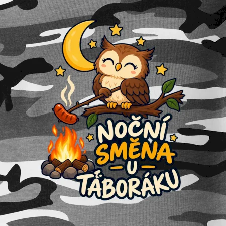 Noční směna u táboráku