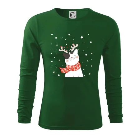 Kočka se sobími rohy