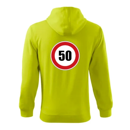 Dopravní značka - omezení rychlosti 50