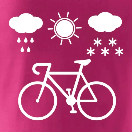 Cyklista za každého počasí