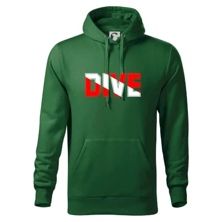 Dive nápis vlajka