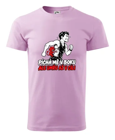 Běžec píchá mě v boku