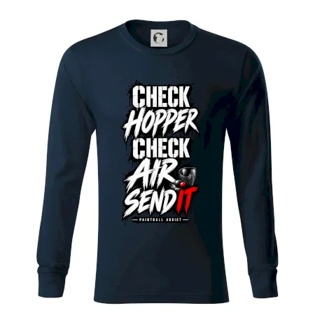 Kontrola zásobníku check hopper air paintball