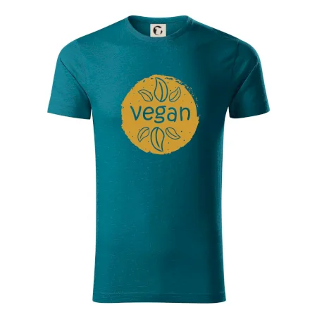 Vegan hnědá kruh