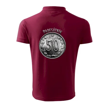 Padesátník 1963 - 1978 s nápisem