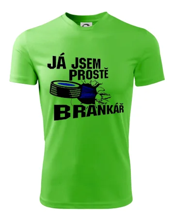 Ja jsem prostě brankář hokej
