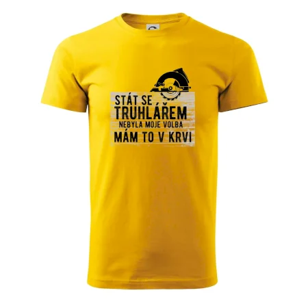 Stát se truhlářem nebyla moje volba