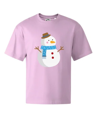 Sněhulák se šálou