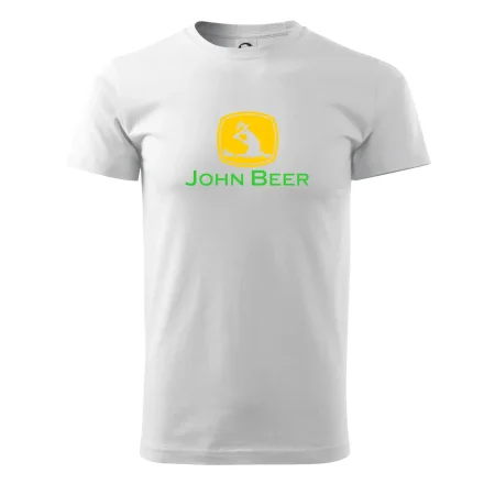 John Beer jelen s pivem