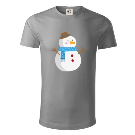 Sněhulák se šálou