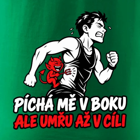 Běžec píchá mě v boku
