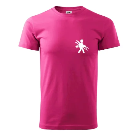 Kominík logo + nápis na zádech