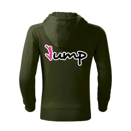 Jump - nápis a panáček