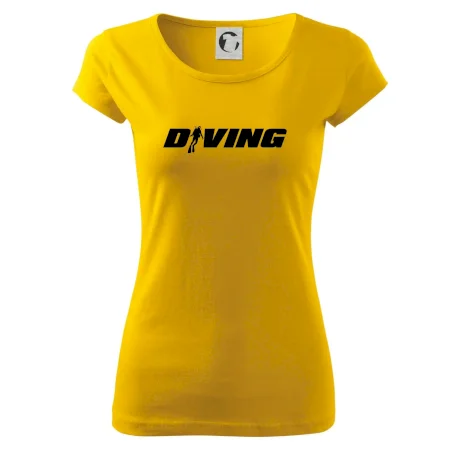 Diving nápis potápěč