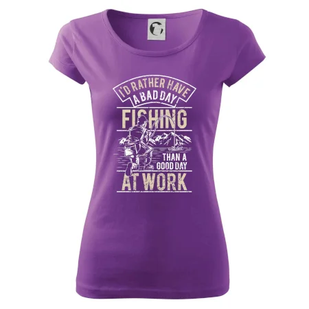 Fishing at work