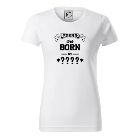 Legends are born in (tvůj měsíc narození)