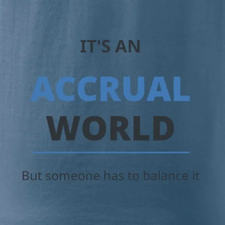 Its an accrual world